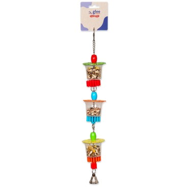 GLEE ΠΑΙΧΝΙΔΙ ΠΤΗΝΩΝ CHEERS PARROT 46cm