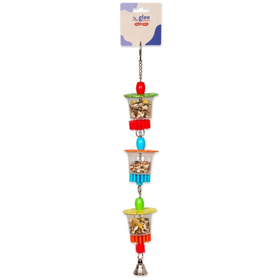 GLEE ΠΑΙΧΝΙΔΙ ΠΤΗΝΩΝ CHEERS PARROT 46cm
