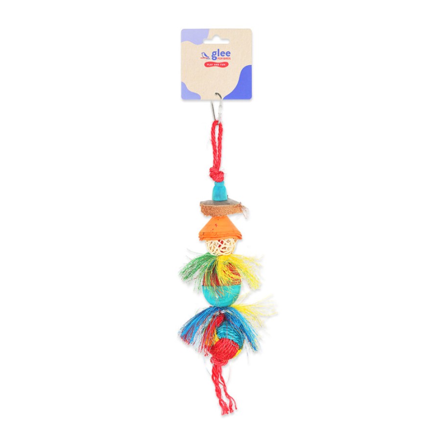 GLEE ΠΑΙΧΝΙΔΙ ΠΤΗΝΩΝ MONKEY BALL PREENER 38cm GLEE 