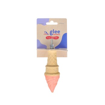 GLEE ΠΕΤΡΑ ΑΣΒΕΣΤΙΟΥ ΠΤΗΝΩΝ CINNAMON ICE CREAM PERCH 13cm