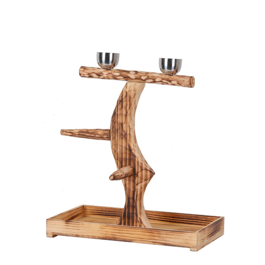 GLEE STAND ΠΤΗΝΩΝ NATURAL WOOD TREE PERCH L 52cm GLEE