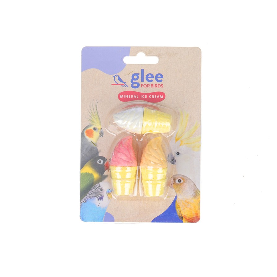 GLEE ΠΕΤΡΑ ΑΣΒΕΣΤΙΟΥ ΠΤΗΝΩΝ ICE CREAM TREAT 5.5cm ΠΤΗΝΑ