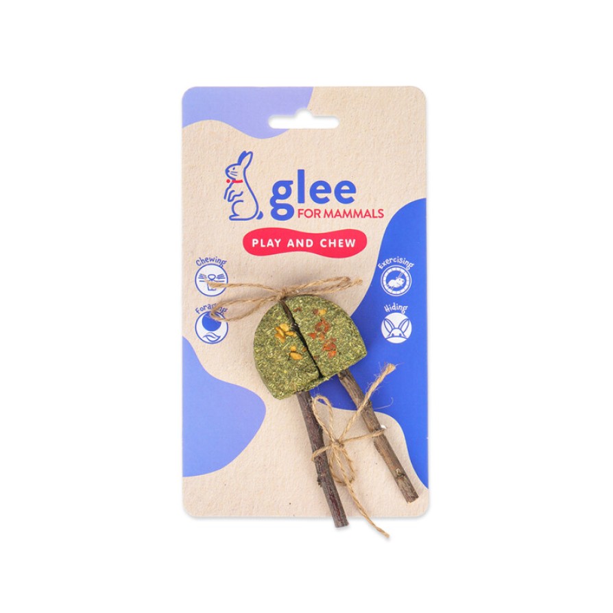 GLEE ΛΙΧΟΥΔΙΑ ΤΡΩΚΤΙΚΩΝ TIMOTHY APPLE & CARROT LOLLIPOP 8.5cm GLEE