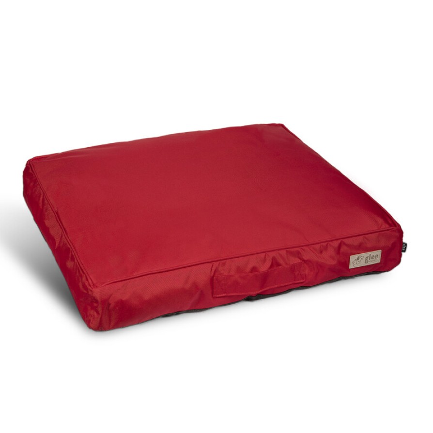 GLEE ΚΡΕΒΑΤΙ SNORE ΚΟΚΚΙΝΟ L 90x65x10 cm GLEE