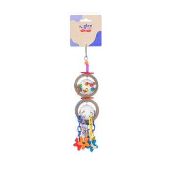 GLEE ΠΑΙΧΝΙΔΙ ΠΤΗΝΩΝ BAGEL DISCO BALL 23cm