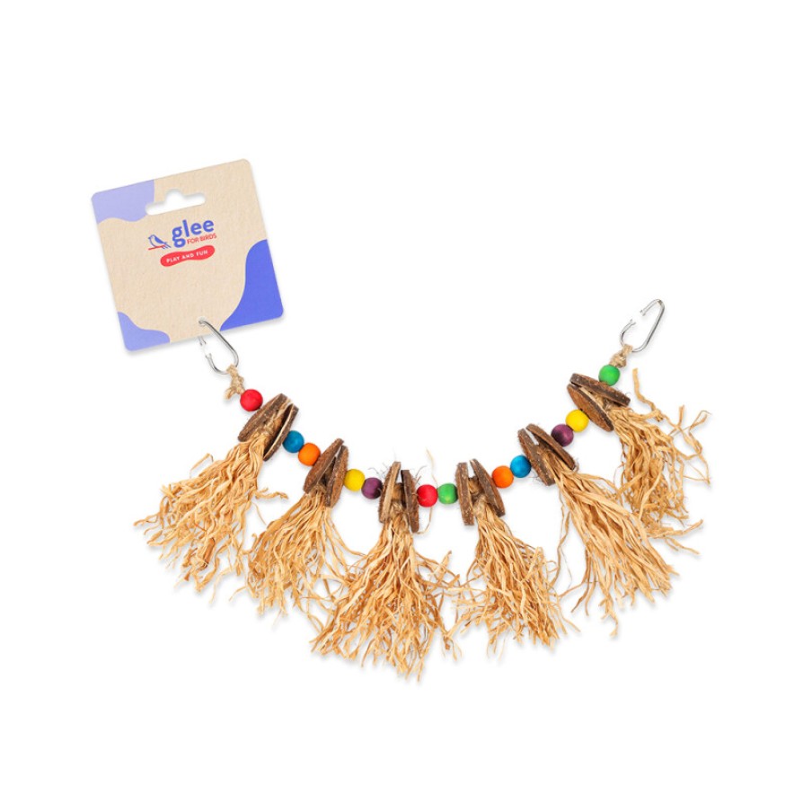 GLEE ΠΑΙΧΝΙΔΙ ΠΤΗΝΩΝ HULA SKIRT 30cm GLEE 