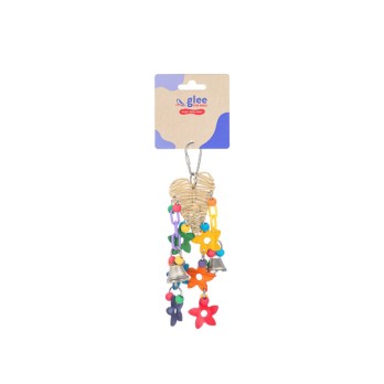 GLEE ΠΑΙΧΝΙΔΙ ΠΤΗΝΩΝ FLOWER DANGLER 17cm