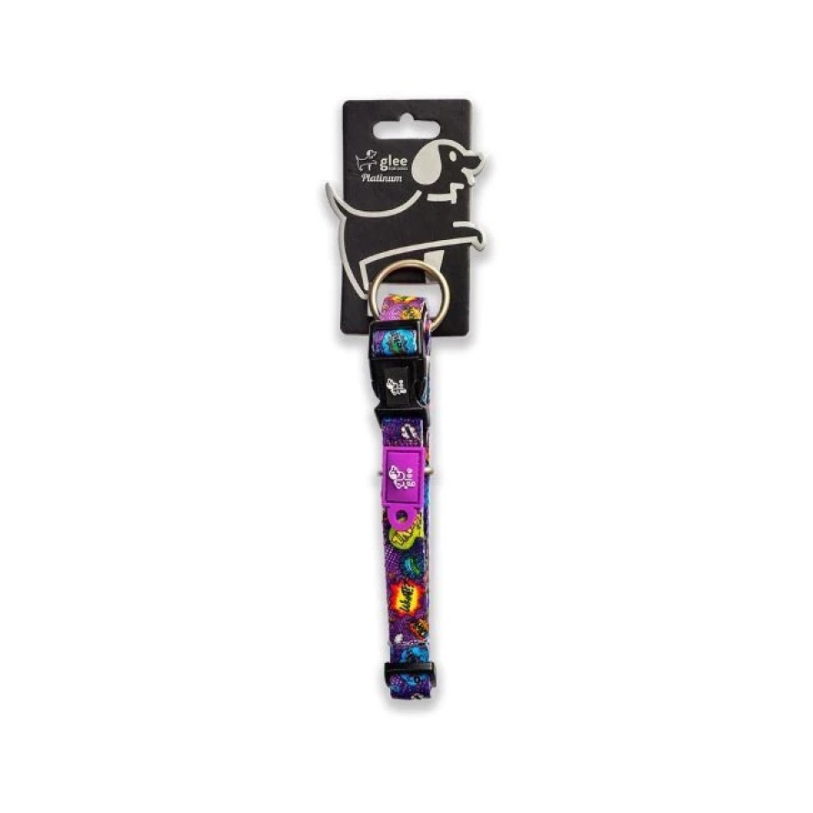 GLEE ΠΕΡΙΛΑΙΜΙΟ ΙΜΑΝΤΑ PURPLE BOOM L 2,5cm x 45cm-65cm GLEE