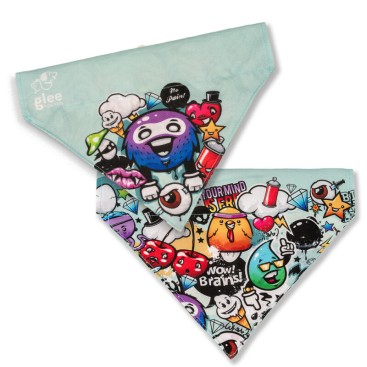 GLEE BANDANA GHOST CITY L/XL 28,5cm x 20,5cm x5cm