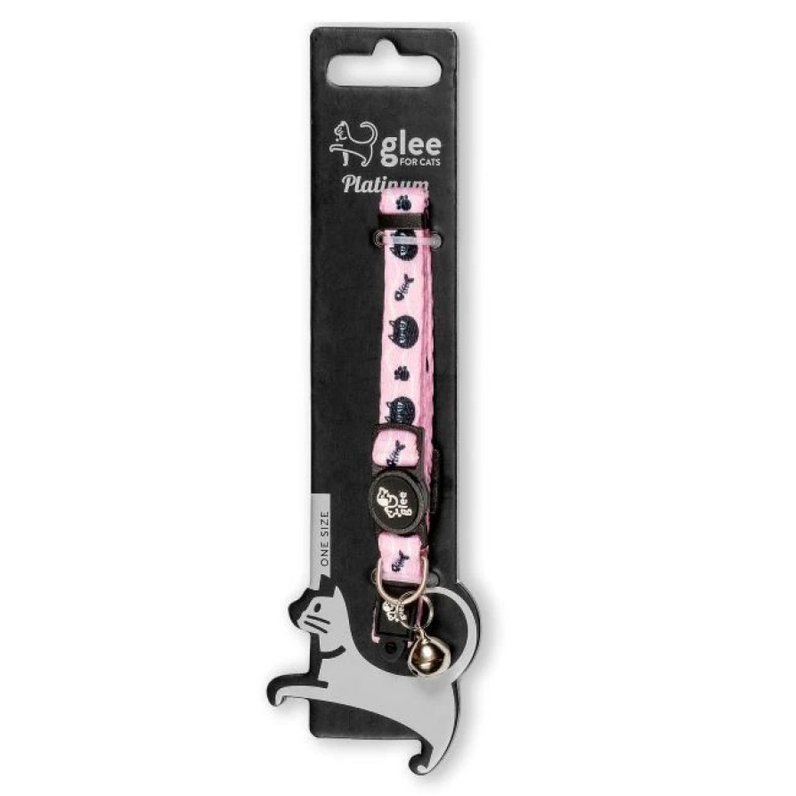 GLEE ΠΕΡΙΛΑΙΜΙΟ ΙΜΑΝΤΑ ΓΑΤΑΣ ΜΕ ΚΟΥΔΟΥΝΑΚΙ POPPY CATS XS 1,0cm x 22cm-35cm GLEE