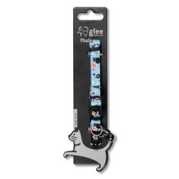 GLEE ΠΕΡΙΛΑΙΜΙΟ ΙΜΑΝΤΑ ΓΑΤΑΣ ΜΕ ΚΟΥΔΟΥΝΑΚΙ MEOW CATS XS 1,0cm x 22cm-35cm