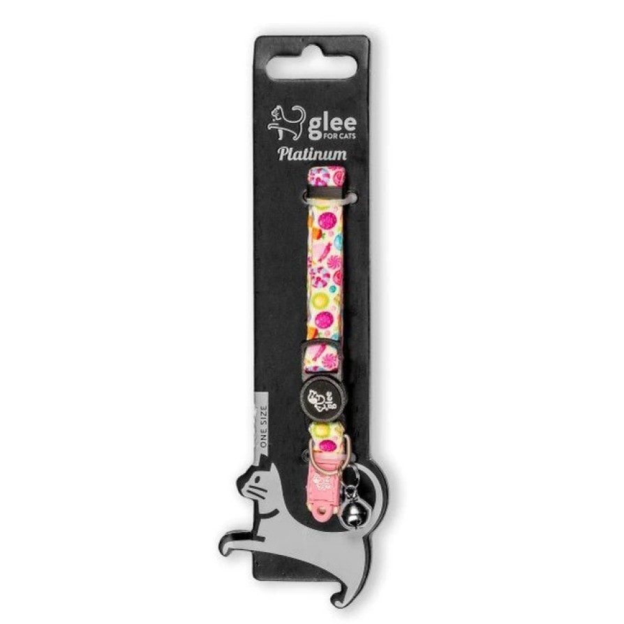 GLEE ΠΕΡΙΛΑΙΜΙΟ ΙΜΑΝΤΑ ΓΑΤΑΣ ΜΕ ΚΟΥΔΟΥΝΑΚΙ CANDIES XS 1,0cm x 22cm-35cm GLEE