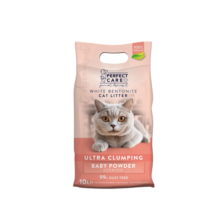 PERFECT CARE ΑΜΜΟΣ ΓΑΤΑΣ ΜΠΕΤΟΝΙΤΗΣ 10L PERFECT CARE