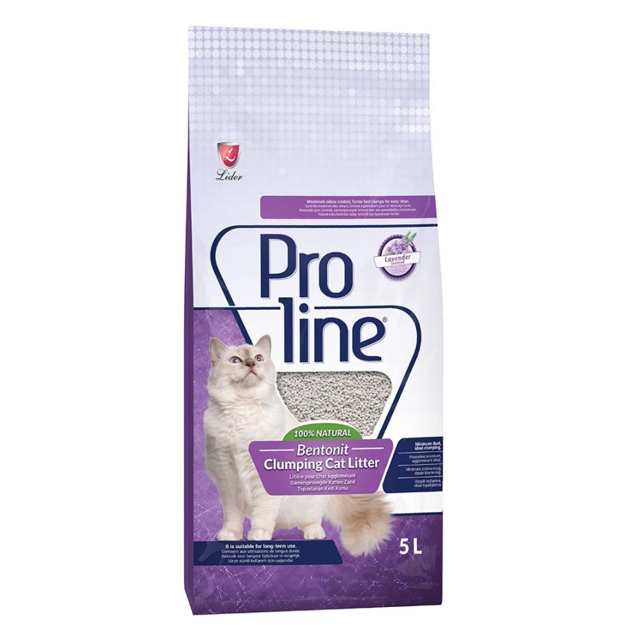 PROLINE CAT LITTER BENTONITE 5L PROLINE