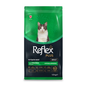 REFLEX PLUS CAT ADULT με Κοτόπουλο 1,5KG