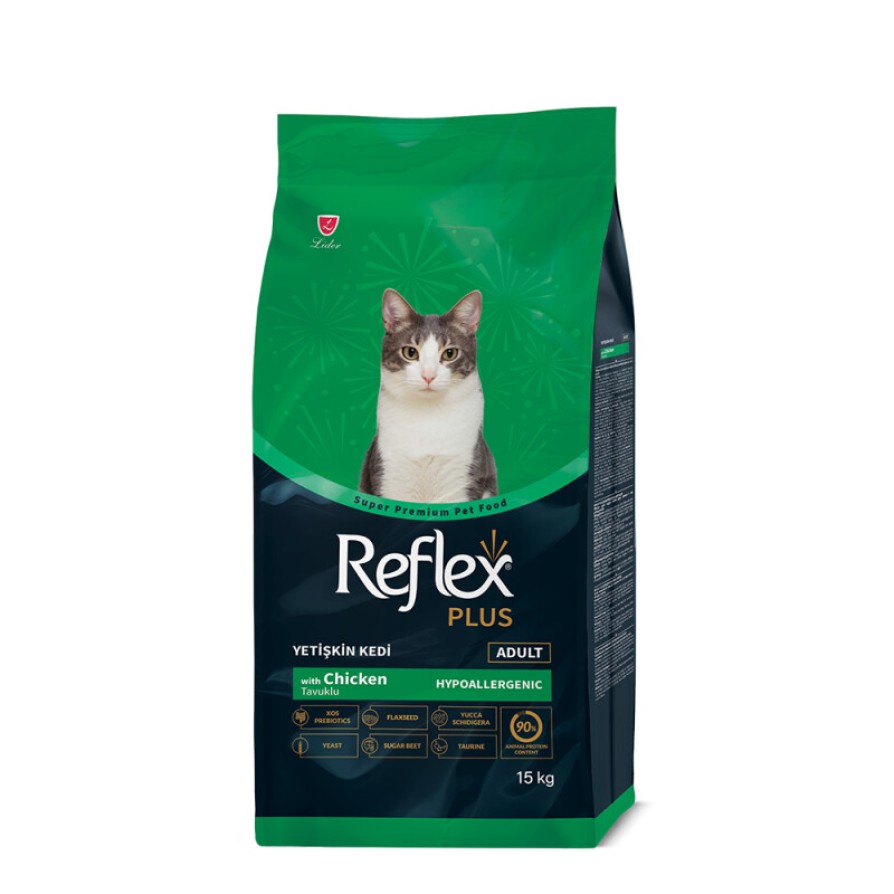 REFLEX PLUS CAT ADULT ΚΟΤΟΠΟΥΛΟ 15KG REFLEX