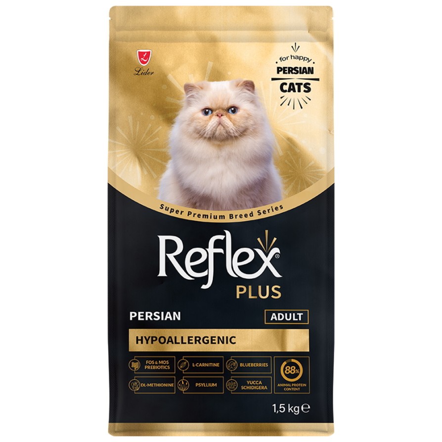 BREED SERIES REFLEX PLUS FOR PERSIAN ADULT CAT FOOD HYPOALLERGENIC 1,5KG ΓΑΤΑ
