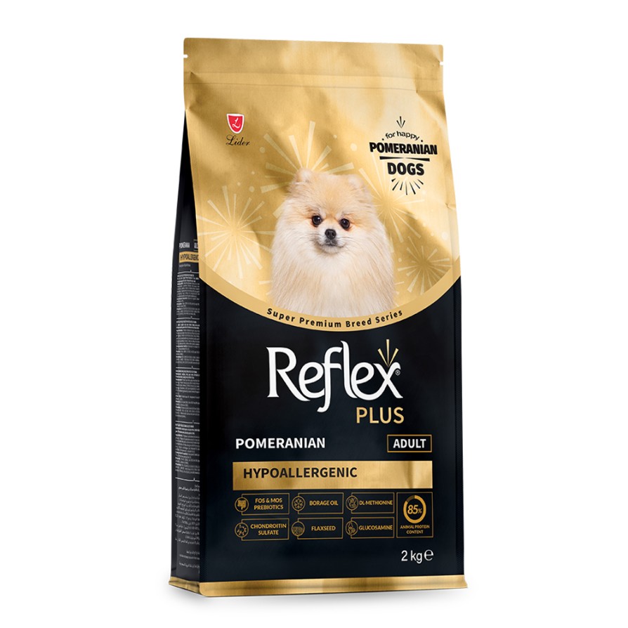 BREED SERIES REFLEX PLUS FOR POMERANIAN ADULT DOG FOOD HYPOALLERGENIC 2KG ΣΚΥΛΟΣ