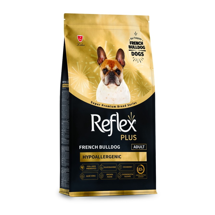 REFLEX PLUS BREED FRENCH BULLDOG ADULT DOG HYPOALLERGENIC 3kg ΣΚΥΛΟΣ