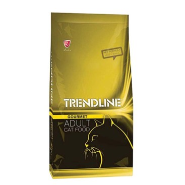 TRENDLINE ADULT CAT GOURMET MULTICOLOUR Βοδινό 15KG