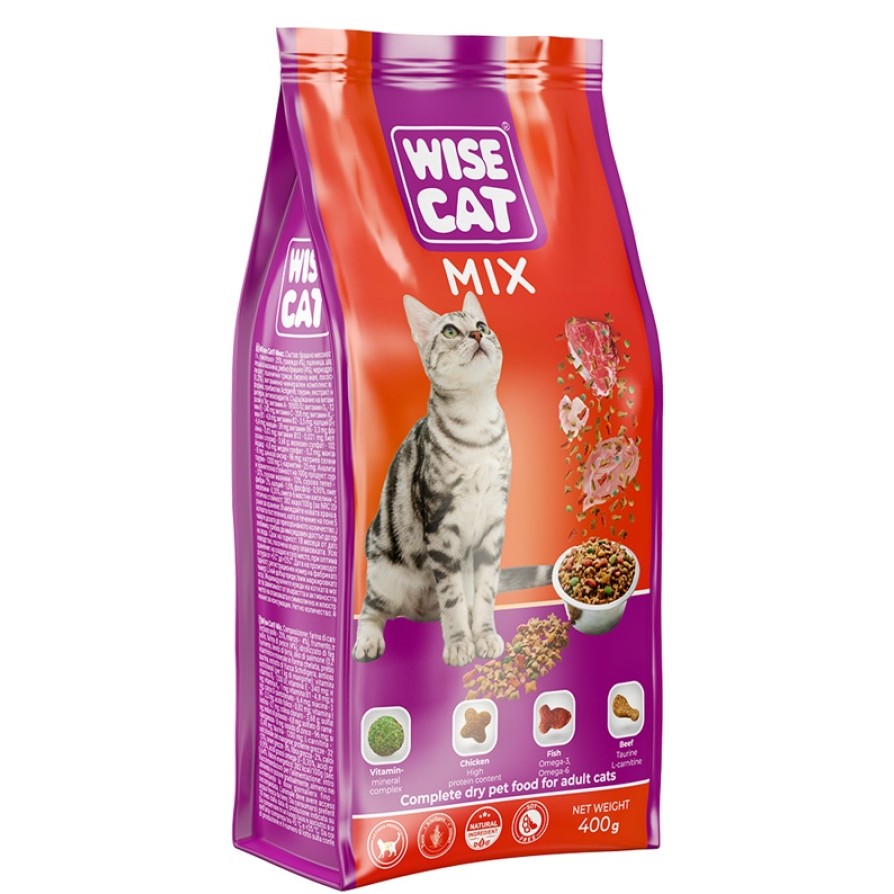WISE CAT MIX 400gr WISE CAT