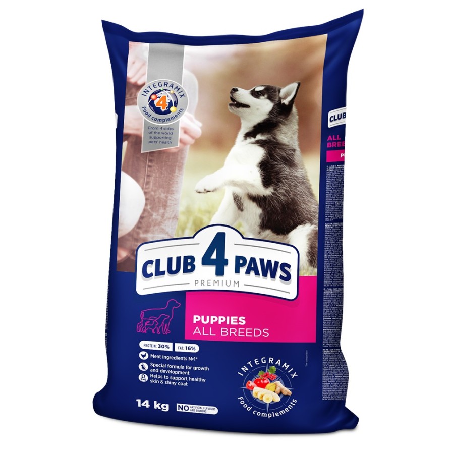 C4P Puppies All Breeds 14kg CLUB4PAWS