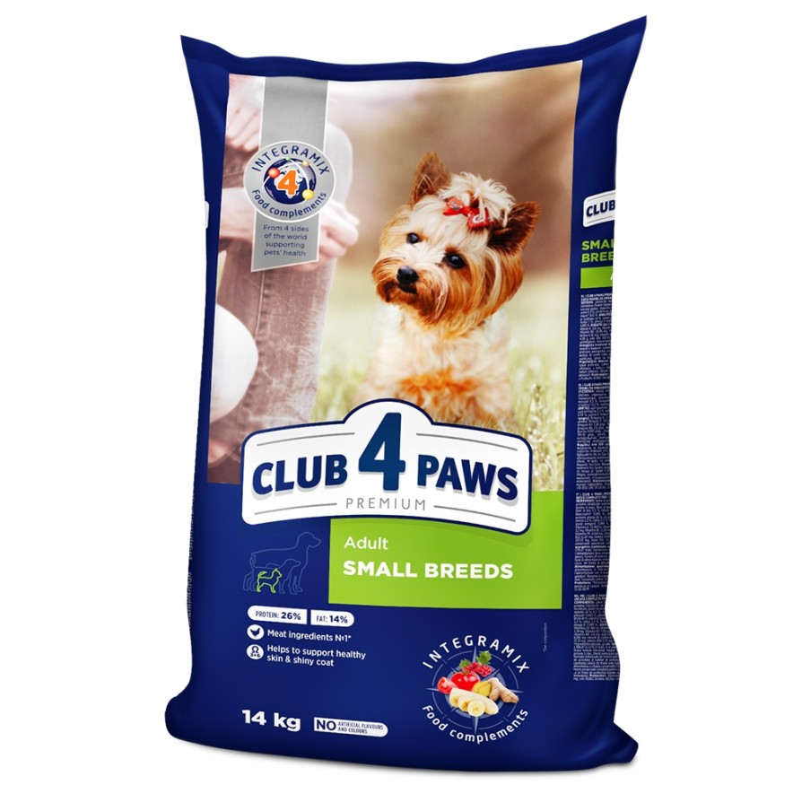 C4P Dog Adult Small Chicken 14kg CLUB4PAWS