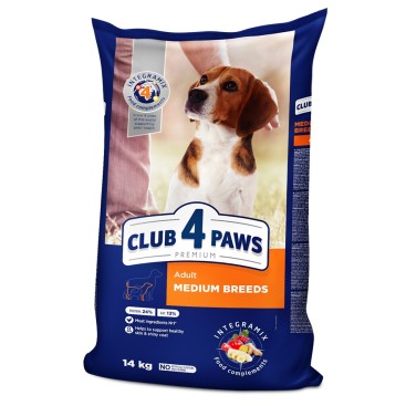 Club 4 Paws Dog Adult Medium Chicken 14kg