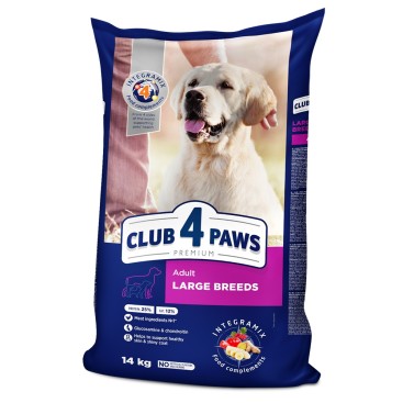 Club 4 Paws Dog Adult Large Chicken 14kg