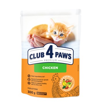 Club 4 Paws Kitten Chicken 300gr