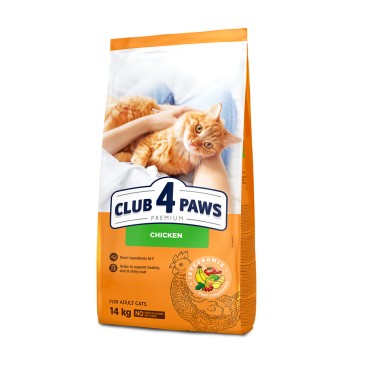 Club 4 Paws Cat Adult Chicken 14kg