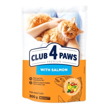 Club 4 Paws Cat Adult Salmon 300gr