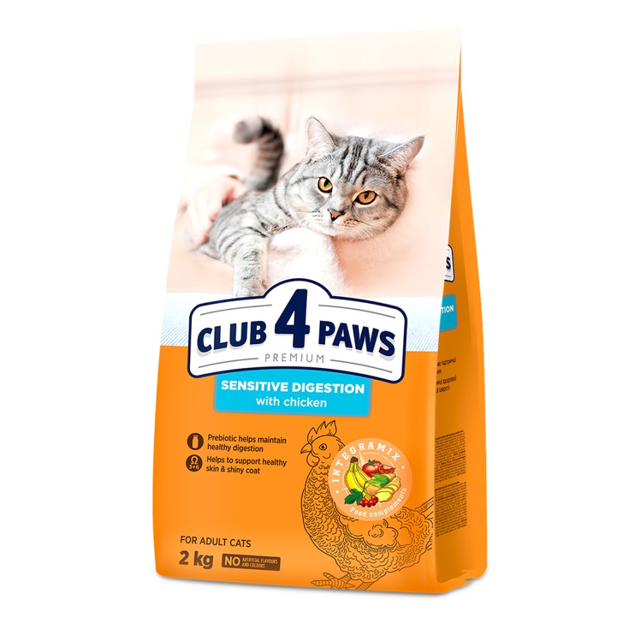 C4P Cat Sensitive Digestion 2kg CLUB4PAWS