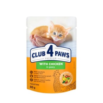 Club 4 Paws Kitten Chicken Gravy 80gr