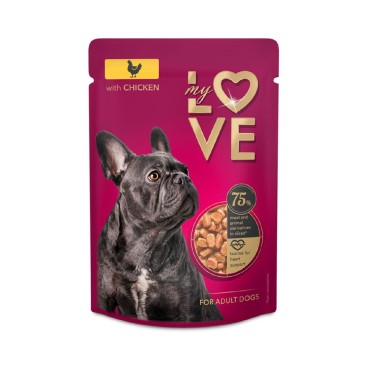 My Love Wet Dog Adult Chicken 100gr