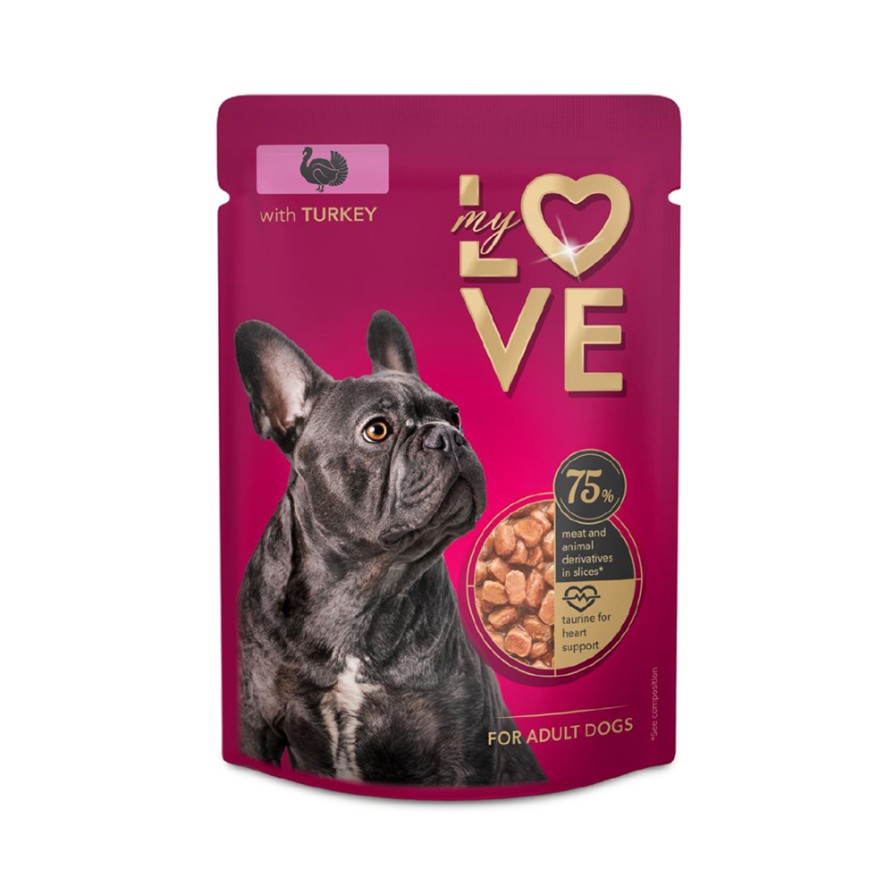 MYLOVE Wet Dog Adult Turkey 100gr MYLOVE