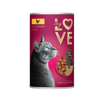 My Love Wet Cat Adult Chicken 415gr