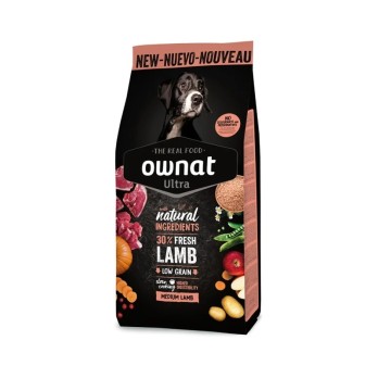 Ownat Ultra Dog Medium Lamb 3kg