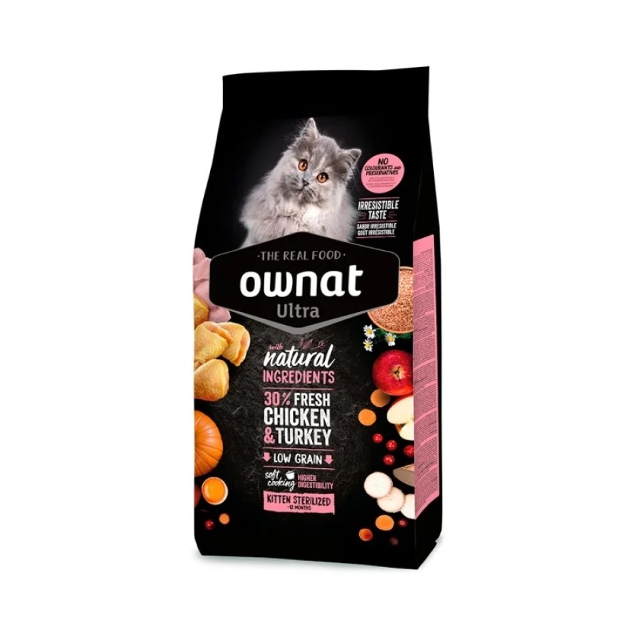 Ownat Ultra Kitten Sterilized 1,5kg ΓΑΤΑ