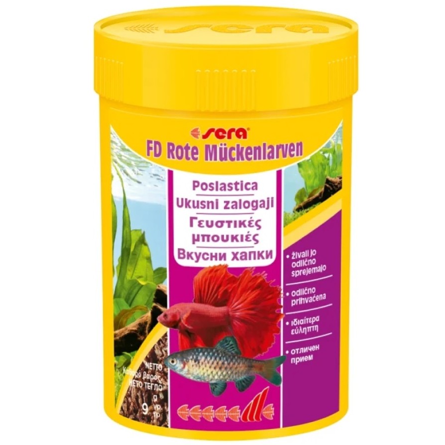 SERA Bloodworms FD Snack 100ml/11gr SERA