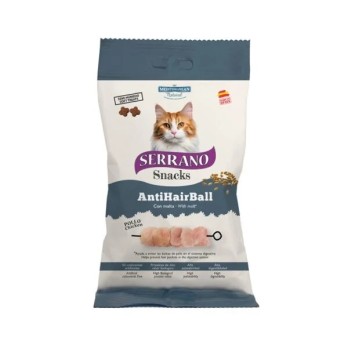 SERRANO CAT Snack με Κοτόπουλο AntiHairBall 50gr