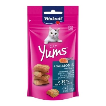 VITAKRAFT Cat Yums γεμιστές λιχουδιές με Σολομό 40gr