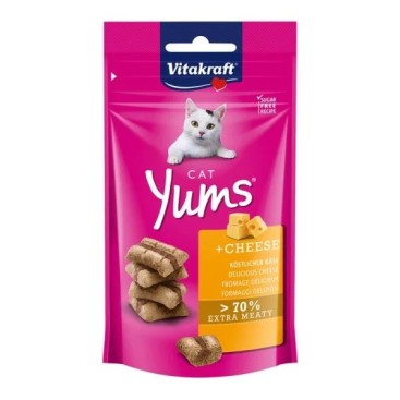 VITAKRAFT Cat Yums Γεμιστές Λιχουδιές με Τυρί 40gr