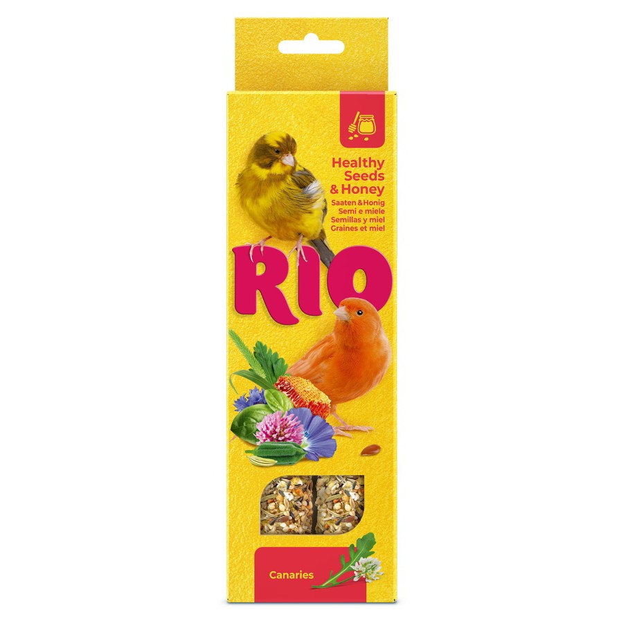 RIO Sticks για καναρίνια με μέλι και θρεπτικούς σπόρους 2x40g 