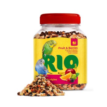 RIO Fruit and Berry mix – Φυσική λιχουδιά για παπαγαλάκια 180g