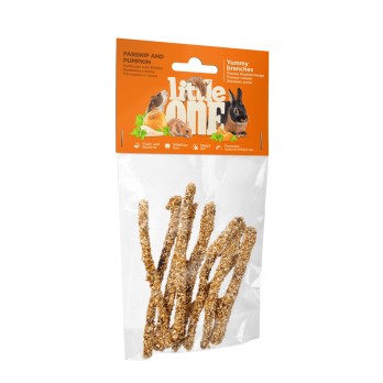 LITTLE ONE Κλαδάκια με παστινάκι & κολοκύθα – Λιχουδιά για μικρά θηλαστικά 35g