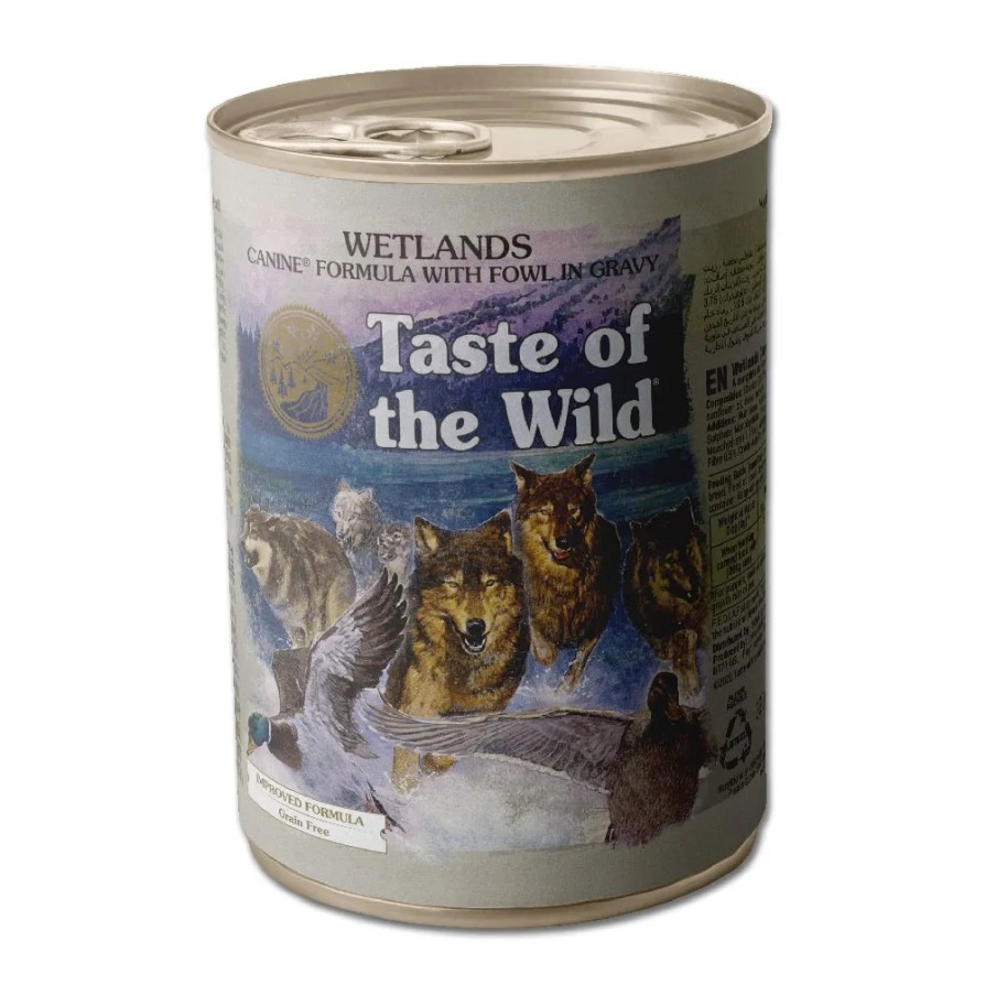 TASTE OF THE WILD DOG CAN WETLANDS 390gr ΣΚΥΛΟΣ