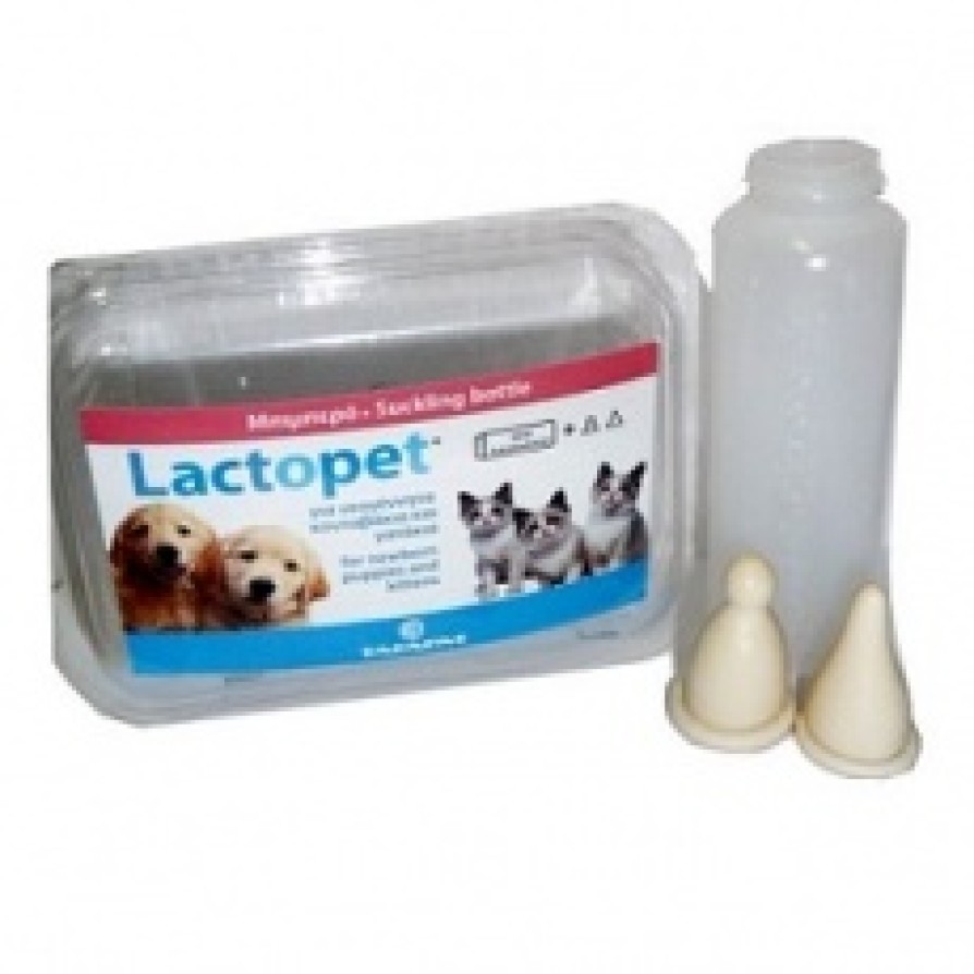 LACTOPET SET (1 μπιμπερό + 2 θηλές)
