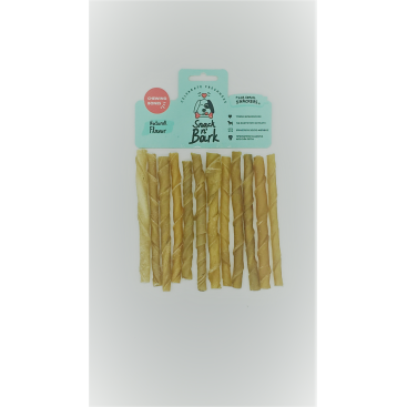 Snack n' Bark Twisted stick Φυσικό 12.5cm 5-7gr 20τμχ