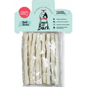 Snack n' Bark Twisted stick Ασβεστίου 12,5cm 5-7gr 20τμχ